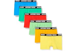 FM London Dopasowane bokserki hipsterskie Mężczyźni Antonio Rossi męskie bokserki z gumką Hipsters (6 szt.)