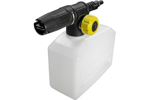 Lavor 6.010.0117 Lancia Schiumogena Regolabile con Serbatoio Acqua Fredda Linea Hobby, Accessorio per Idropulitrici, nero/bianco