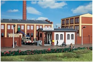 Auhagen 11434 - Pförtnerhaus, Modelleisenbahn Zubehör, Bunt