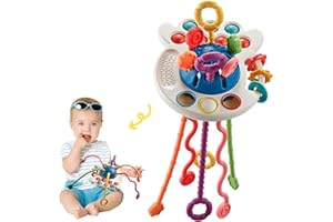 YADODO Jeux Montessori 1 an, Jouet Sensoriel Bebe Montessori Fille Garcon Montessori Bebe Eveil 6-18 Mois, Jouet Bebe 1 an Montessori, Jouets D'éveil Montessori Motricité Fine pour Cadeau Bebe