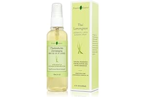 ‎POSITIVE ESSENCE Positive Essence Thai Zitronengras Raumduft und Lufterfrischer, hergestellt aus reinem ätherischen Zitronengras Öl, 100% natürliches Duftspray, entspannender Raumspray, Schlafspray (120 mL)