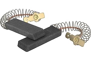 DEKAROX 2 x Motorkohlen 12,3x4,8x35mm 4,8mmAMP für Bosch Siemens 154740 00154740 für Waschmaschine Waschtrockner wie iQ100 iQ300 iQ500 iQ800 Maxx Logixx Classicc Extraklasse Serie 2 Serie 4