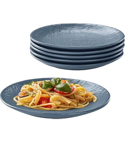 12x Piatti Piani In Stoneware Ibiza, Assortiti, 26Cm | Leroy Merlin
