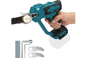 Batteridriven grensax kompatibel med Makita 18 V batteri (inget batteri), 600 W elektrisk trädgårdssax, elektrisk trädsax, ba