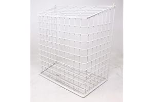 DWD Large Letter Box Door Cage Guard (White)