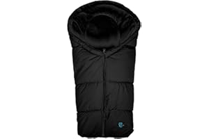 Altabebe AL2006-03 Active Sacco Termico Invernale per Seggiolino da Auto, Nero, 0-12 Mesi…