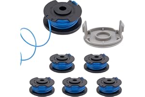 TURMIN Ryobi Bobina di Ricambio per 11 Pezzi, Bobina di Alimentazione Automatica Set di Fili per Tagliabordi, Compatibile con Ryobi One + AC14RL3A-18V 24V 40V