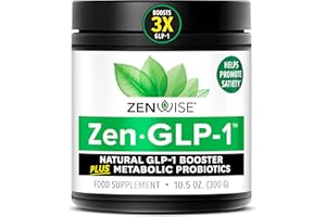 Zenwise Health ZenGLP-1™ Natural GLP-1 Booster + Metabolic Probiotics to Help Control Hunger & Cravings, Support Digestive Health, Regularity, 30-Day Serving