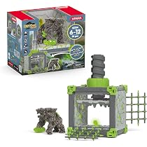 Schleich ELDRADOR Battle Cave – Lion De Glace, 31 Pièces, Dès 7 Ans