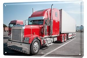 LEOTIE SINCE 2004 Plaque En Métal Métallique Poster Mural tin sign Vintage Car CAMION ETATS UNIS