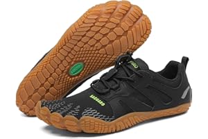 SAGUARO Zapatillas Barefoot Mujer Hombre Calzado Minimalistas Transpirable Zapatos de Trail Running para Fitness Trekking Gr.35-48