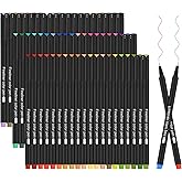 Rotring Penne A Punta Fina 0.4 Mm - Confezione Da 10 Colorate Per Scrivere E Disegnare - Foto 10