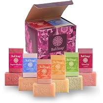 Bali Soap Natural Bar Seife – 6er Variety Pack, Je 100 G, Für Männer, Natürliche Düfte