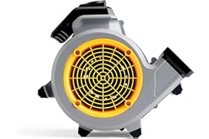 Vacmaster Air Mover Floor Fan. Low Noise, 3 Speed, Centrifugal Blower Fan. Energy Saving, Compact and Portable. Rapidly Circulates Air for Drying, Cooling and Ventilating. For Carpet, Plaster, Floods
