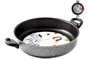 Home Salt N'Pepper Tegame in Alluminio, Rivestimento Antiaderente, 30 cm