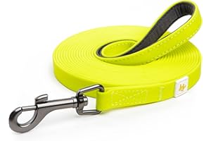 Smycz Rudelkönig z wyściółką uchwytu - 5m / 10m - Wytrzymała i odporna na warunki atmosferyczne smycz do skutecznego szkolenia psów