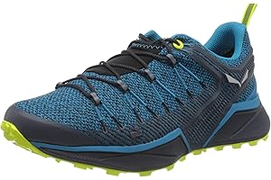 Salewa Mężczyźni Ms Dropline Buty, Niebieski/Zielony, 44 EU