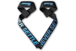 Hustlers Only Weight Lifting Straps for Powerlifting Neoprene padded for Wrist Support Anti Slip Hand Bar Grip Fitness Gym Straps for Bodybuilding and Workout
