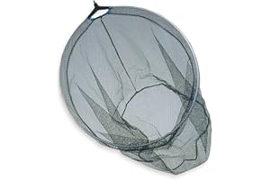 Lineaeffe Kescher für das Angeln Runder Kescherkopf D. 55 cm für Meer Fluss Forelle See