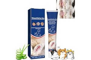 SHUNJIAN Pet Wound Care Gel, Dog Wound Spray & Cat Wound Treatment, Waterproof Protective Dressing for Dog Wound Care & Healing, Pet Bandage for Dogs & Cats, Dog Plasters for Wounds & Cat Bandages for Wounds