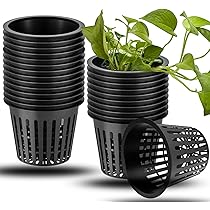 Vasi Idroponica 100 Pezzi - Retine Per Coltura Senza Suolo, Ideali Per Orchidee E Erbe - Foto 12