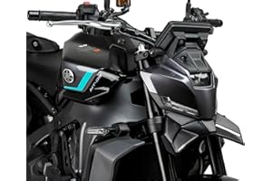 Puig 22079J Frontspoiler Downforce Naked für mehr Stabilität und Aerodynamik, Mattschwarz