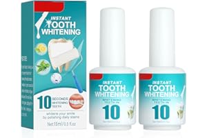 GLATTOL Pintura Dental, Esmalte de Dientes Blanco Tenso, Gel Blanqueador Dental, Pintura Instantánea para Blanquear los Dientes, para Todo Tipo de Dientes