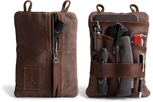 Hide & Drink, Multi-Tool Pocket Pouch XL, Durable Bag for Change, Handmade