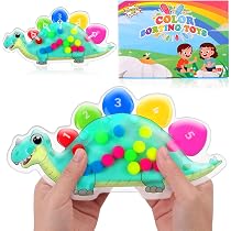 Coogam Set Giocattolo Dinosauri Per Ordinamento E Conteggio - 72 Pezzi Con Ciotole E Carte Attività - Gioco Montessori 3 4 5 Anni