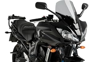 Puig 4366H Racing Film de Protection de Clavier pour Yamaha FZ6 Fazer S2 2007–2010, Gris fumé Taille M