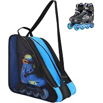 Zootop Sac à Patins Respirant Oxford - Sac Transport Patins à Roulettes Et Glace Rose