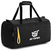 SKYSPER Sports Bag 30L, Gym Bag with Wet Dry Separation Travel Bag for Men Women Gym Yoga Beach