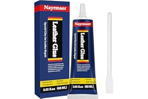 NAYRMAER 60 Ml Leather Glue, Extra Strong Leather Glue for Sofa Repair, Glue for Leather, Shoes, Vinyl (PGJS-001)