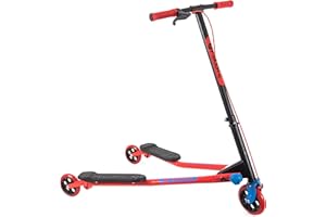 Y-VOLUTION Yvolution Y Fliker Air A3 Patinete de derrape para niños | Patinete Giratorio para niños y niñas de 7 años en adelante