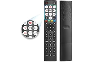 EWO'S Universal Remote Control for Hisense VIDAA 4K UHD FHD QLED LED LCD HDTV Smart TV Remote Replacement Compatible with Hisense TV 32A4KTUK 43A4K 32A4N 55A6N 65A7N 75U6N 58E7NQ ERF3A80 EN2A30 ERF2AC36H