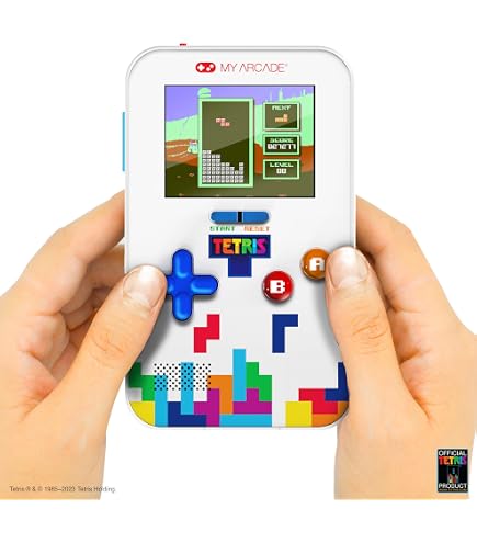 Console de jeu portable classique, 26 jeux intégrés dont Tetris, écran