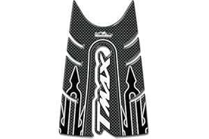 Resin Bike Autocollant Moto Compatibles avec Yamaha Tmax 500 et 530 2008-2016. Protection Portière Réservoir Contre Les Chocs et Les Éraflures. Autocollants 3D Résinés – Made in Italy