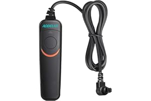 AODELAN C8 Fernbedienung Kabel Kamera Fernauslöser für Canon 6D, 7D Mark II, 7D, 60Da, 5D Mark IV, 5D Mark III, 5DS, 5DS R, 5D Mark II, 5D, 6D Mark II Ersetzt für Canon RS-80N3