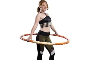 HOOPOMANIA Hula Hoop Pneu Adulte [0,72-3,1 kg] Hulahoop pour maigrir - Hulahoop de Massage