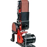 Einhell Bench Tape Sanding TC-US 380 (380 واط، سرعة الشريط 292 م/دقيقة، سرعة طاولة الطحن 1450 ديف/دقيقة، حزام طحن 1x K80 و1