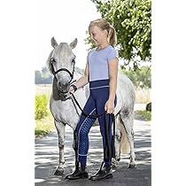 USG Kinder Reithose Miley - Bunte Reithose Mit Kniebesatz Für Kleine Reiter