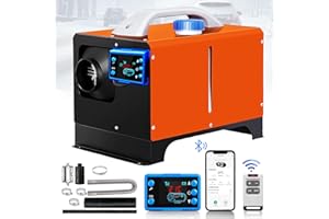 YiLFo Standheizung Diesel, 12V 8KW Diesel Heizung, Luft Dieselheizung Schnelles Aufheizen, Luftheizung Diesel mit Bluetooth APP, LCD Anzeige Fernbedienung für Außenbereich