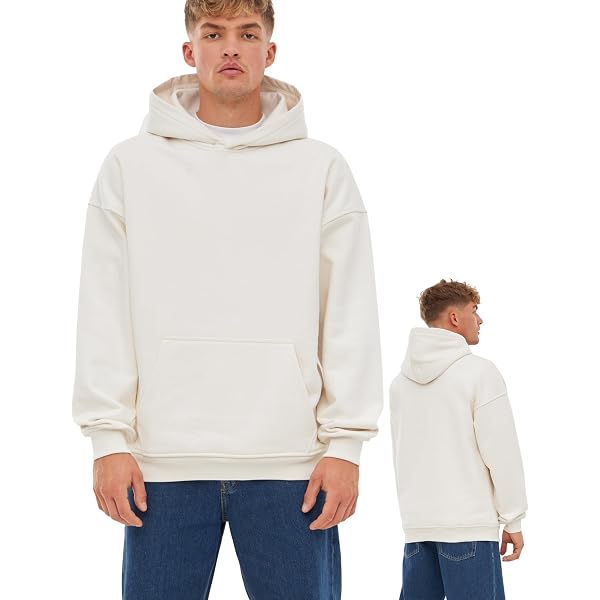 Felpa Oversize Uomo E Donna Carter | Maglione Spesso 440 GSM, Senza Cappuccio, Collo Tondo, Unisex