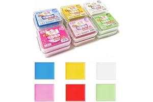 PARASTAR 12 Gomme da Cancellare Modellabili,Durevoli Gomme da Cancellare,Multicolore Gomma Matita,Gomma Impastata Morbida in Custodia Trasparente per Artisti, Materiale Scolastico Pittura Colorato