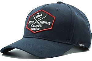 Surf Monkey Regulowana czapka z daszkiem - z recyklingu - czapki męskie i damskie