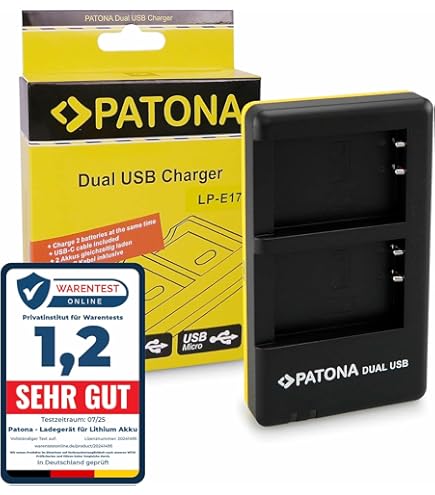 Aazon.co: Llano LP-E17 Battery With USB-C Fast Charging For EOS R50 R8 R10 R100 RP T6i T7i T8i