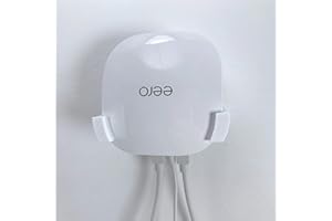 3D CABIN Amazon Eero Mesh Wi-Fi Router/Extender Wall Mount Bracket Holder Holster Style White