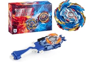 Wotean Bey Burst Turbo Blade Set, Trottola Da Combattimento 4D Arena Metal Fusion, Con Lanciatore Battling Top, Set Regalo Per Bambini-B-174-02