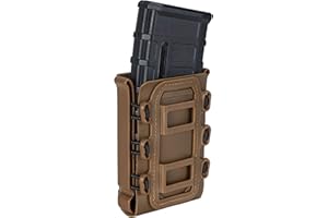 IDOGEAR Bolsa mag Bolsas para Revistas de Rifle de 5,56 mm, Carcasa Blanda Molle de 7,62 mm, Portador Magnético Universal para Revistas M4 AR15 M16 AK