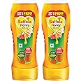 Saffola Honey Gold, 100% Pure, Made with Kashmir Honey, Squeezy pack 2 x 350g (Buy 1 Get 1)